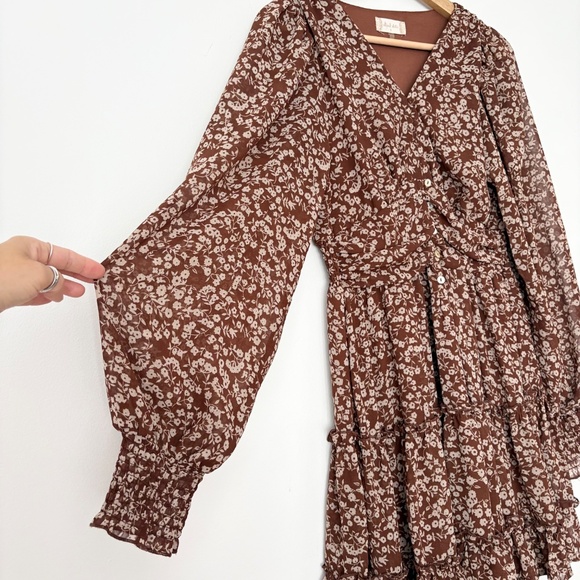 Altar’d state floral tiered dress - Picture 4 of 6